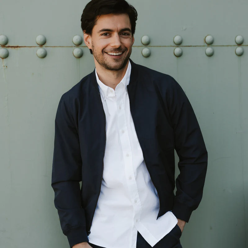 Bomber Jacket - Black - Image 4