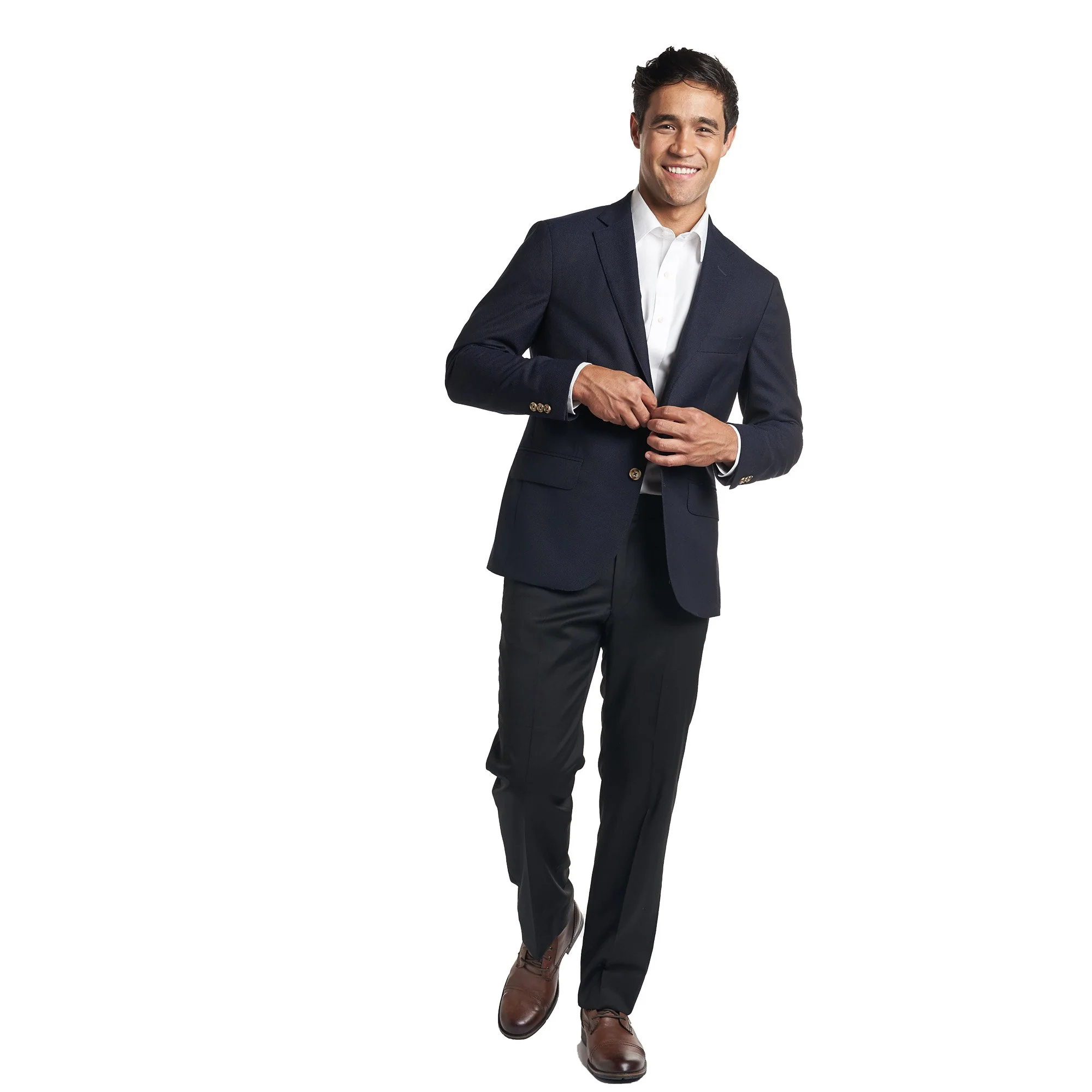 Easy Care Dress Shirt Slim Fit - White - Image 4