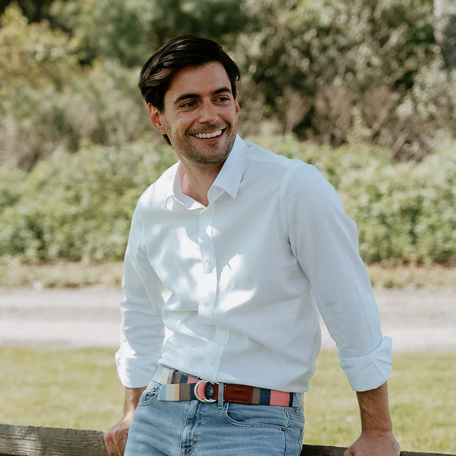Easy Care Dress Shirt Standard Fit - White - Image 3