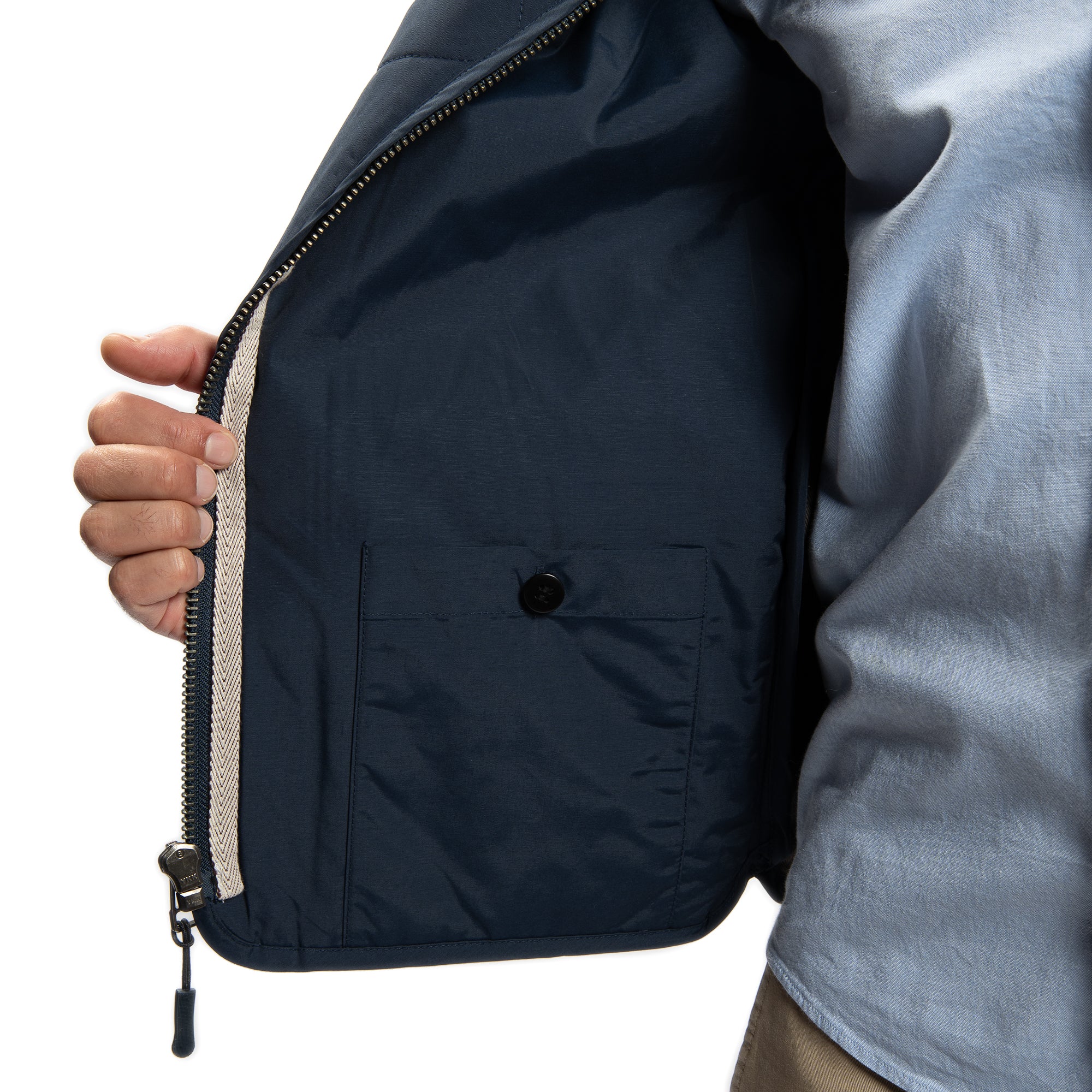 Flatiron Vest - Navy - Image 6