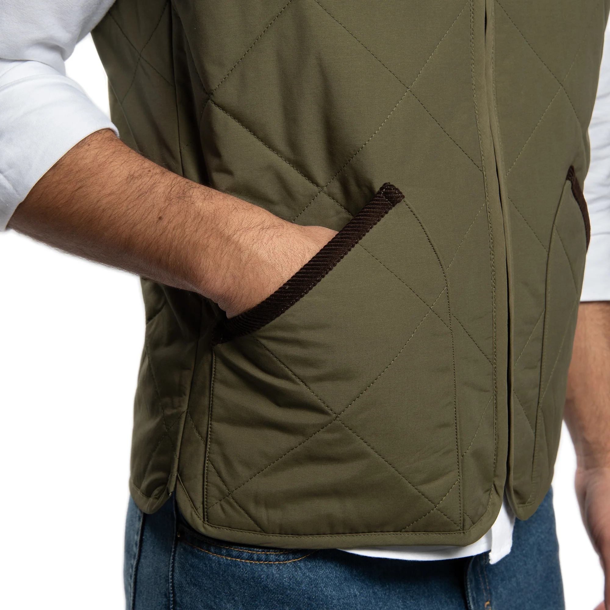 Flatiron Vest - Olive - Image 7