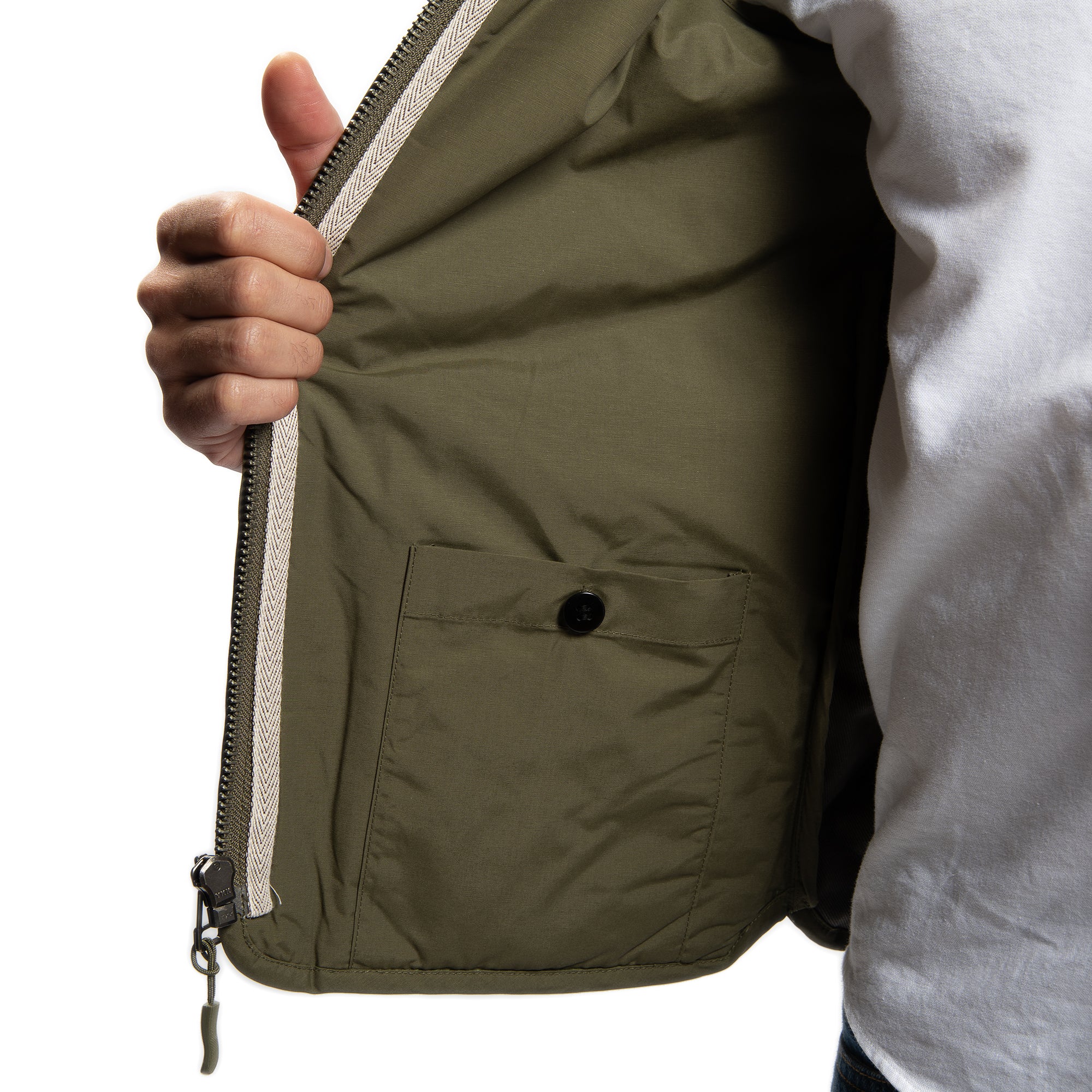Flatiron Vest - Olive - Image 8