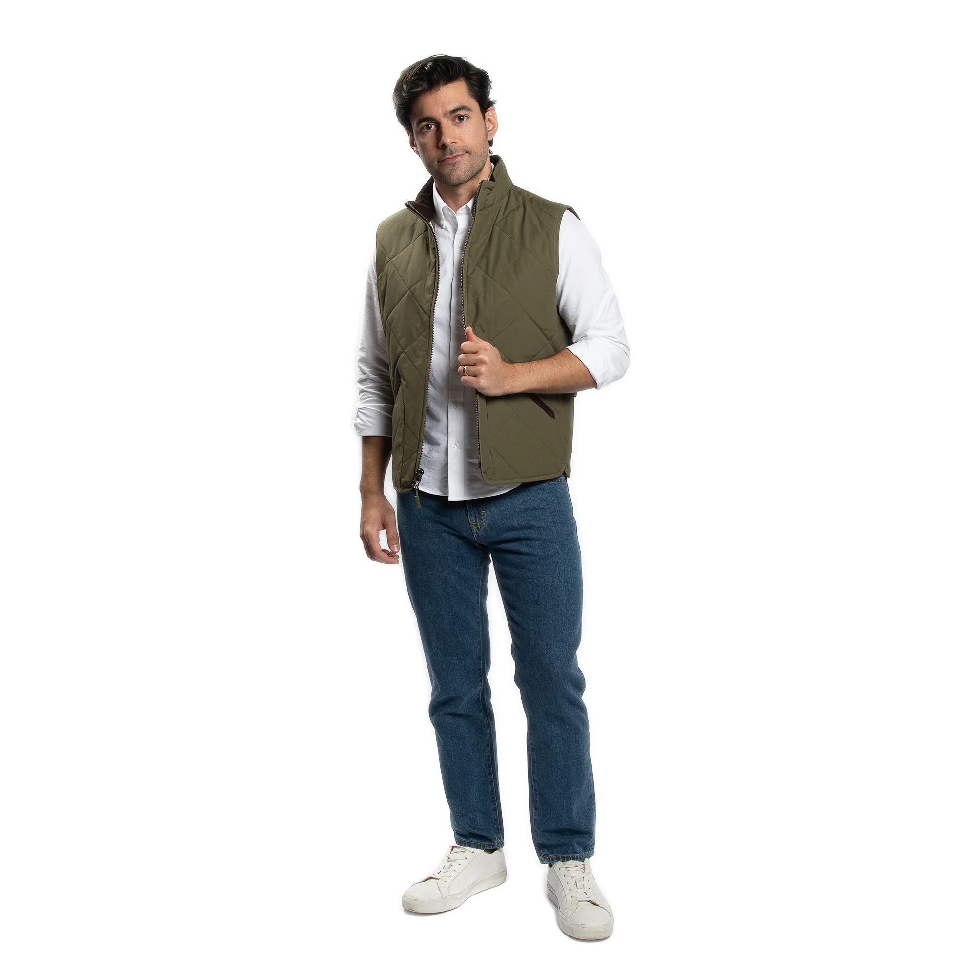 Flatiron Vest - Olive - Image 9