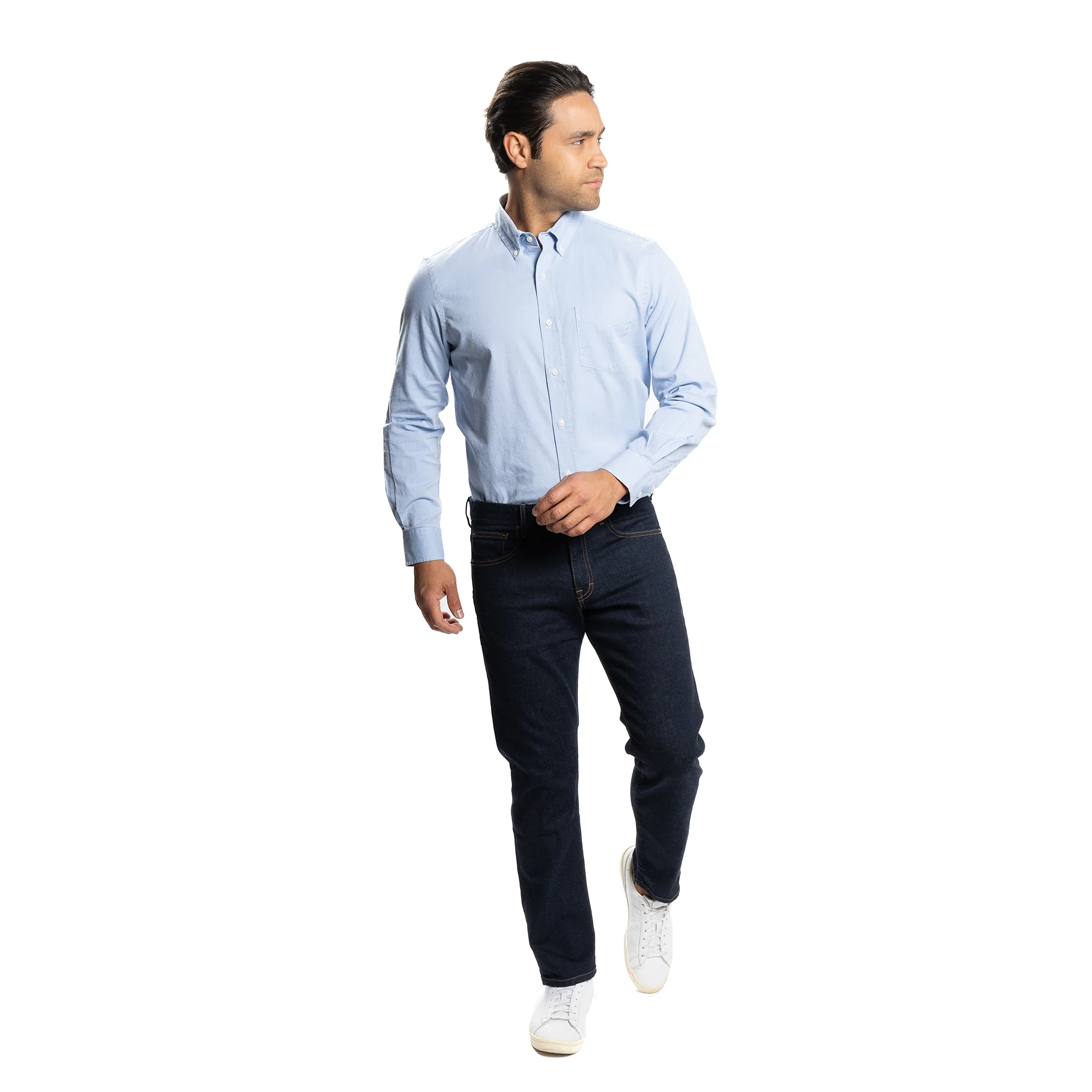 Johnny Stretch Jeans Standard Fit - Indigo Rinse - Image 4