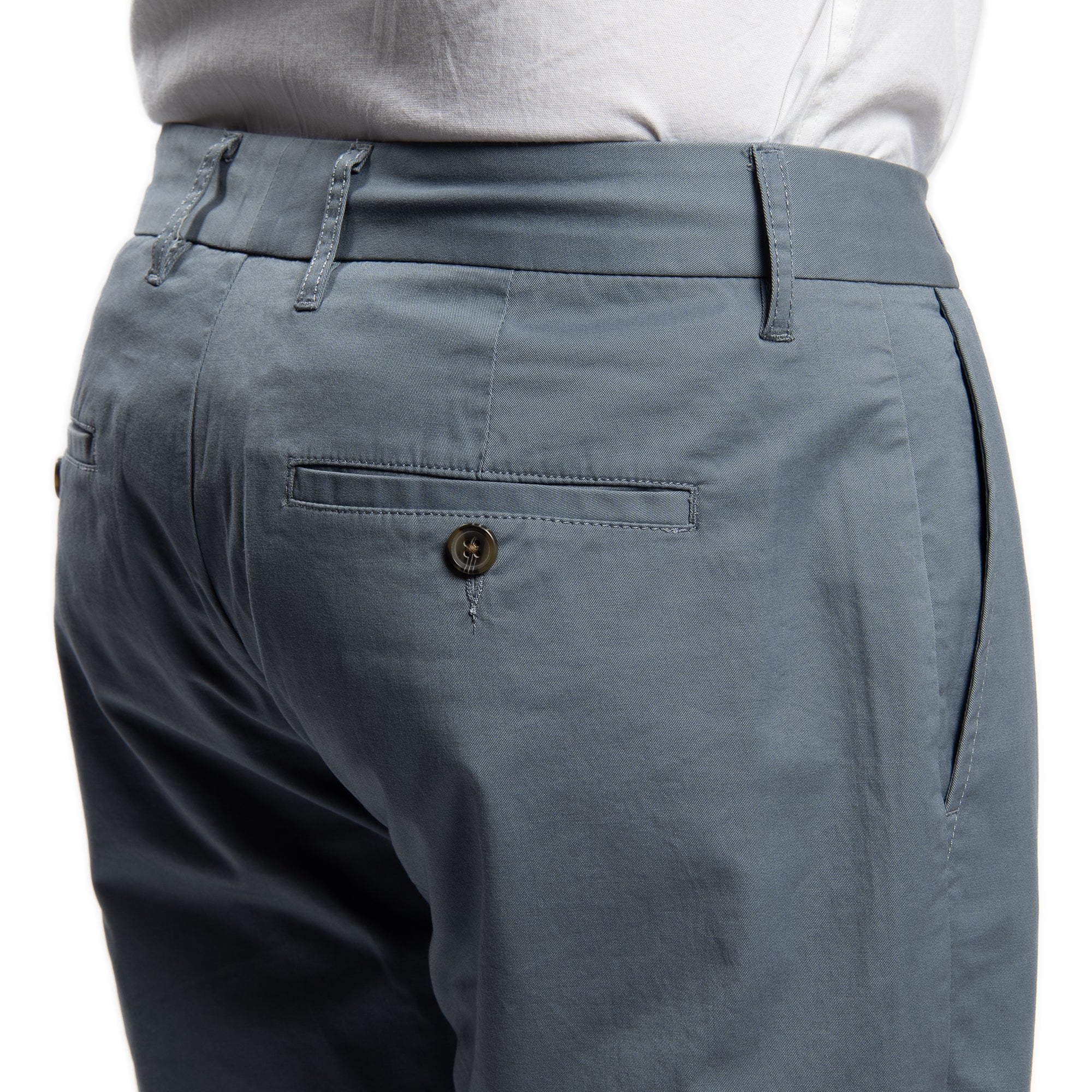 Lightweight Stretch Chinos Slim Fit - Slate - Image 5