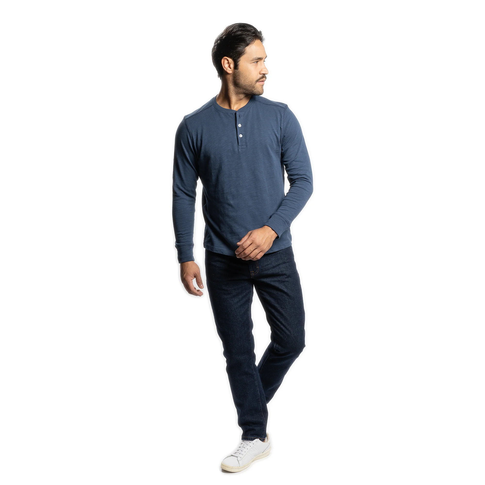 PMNYC Jeans Slim Fit - Dark Indigo Wash - Image 4