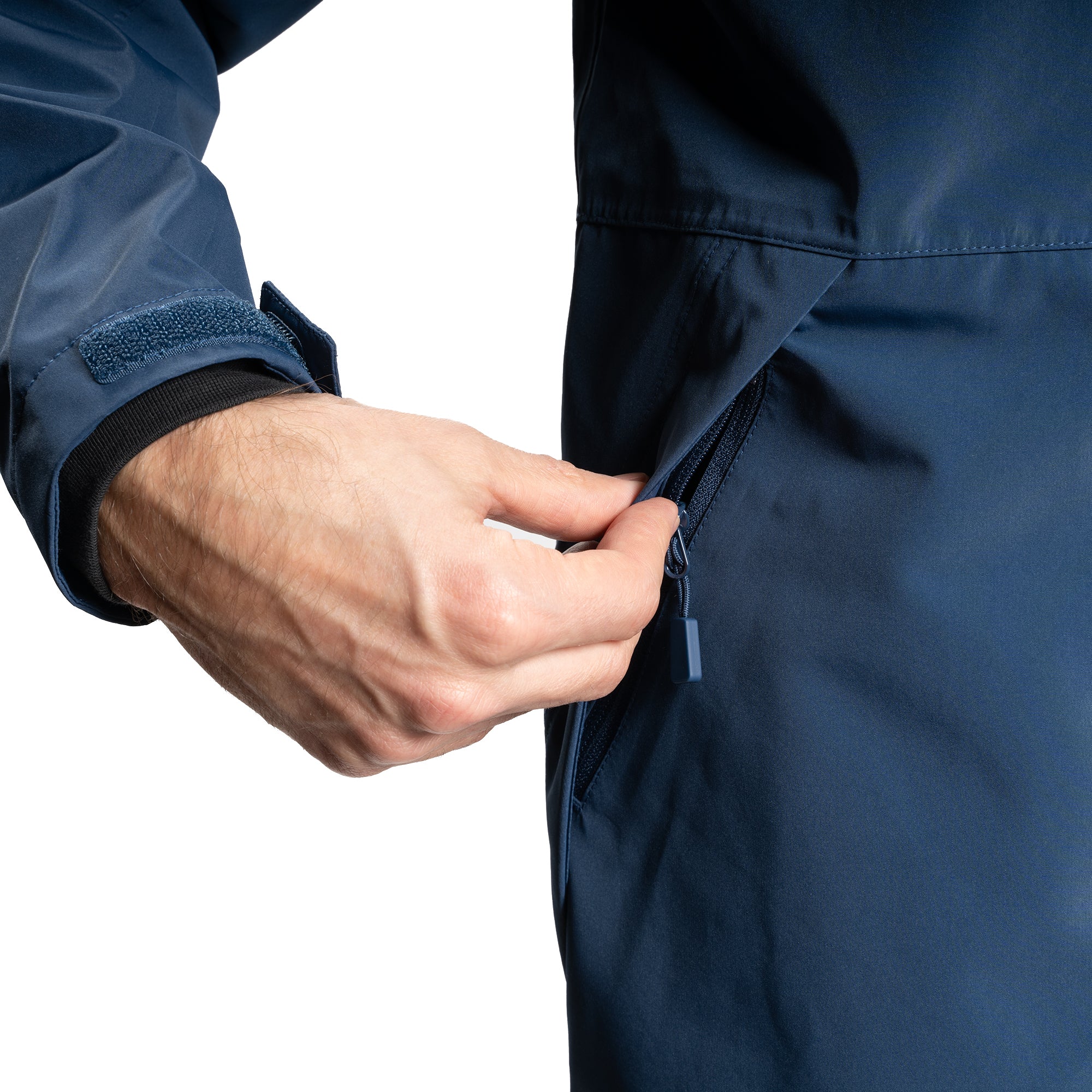 Tech Rain Jacket - Navy - Image 9