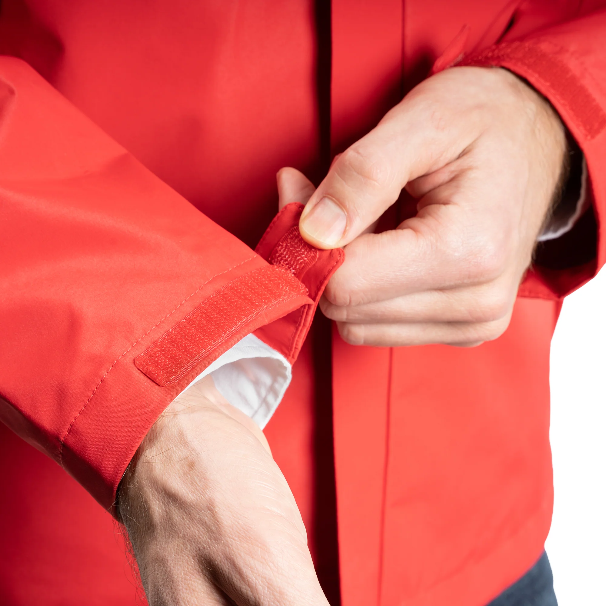 Tech Rain Jacket - Red - Image 7