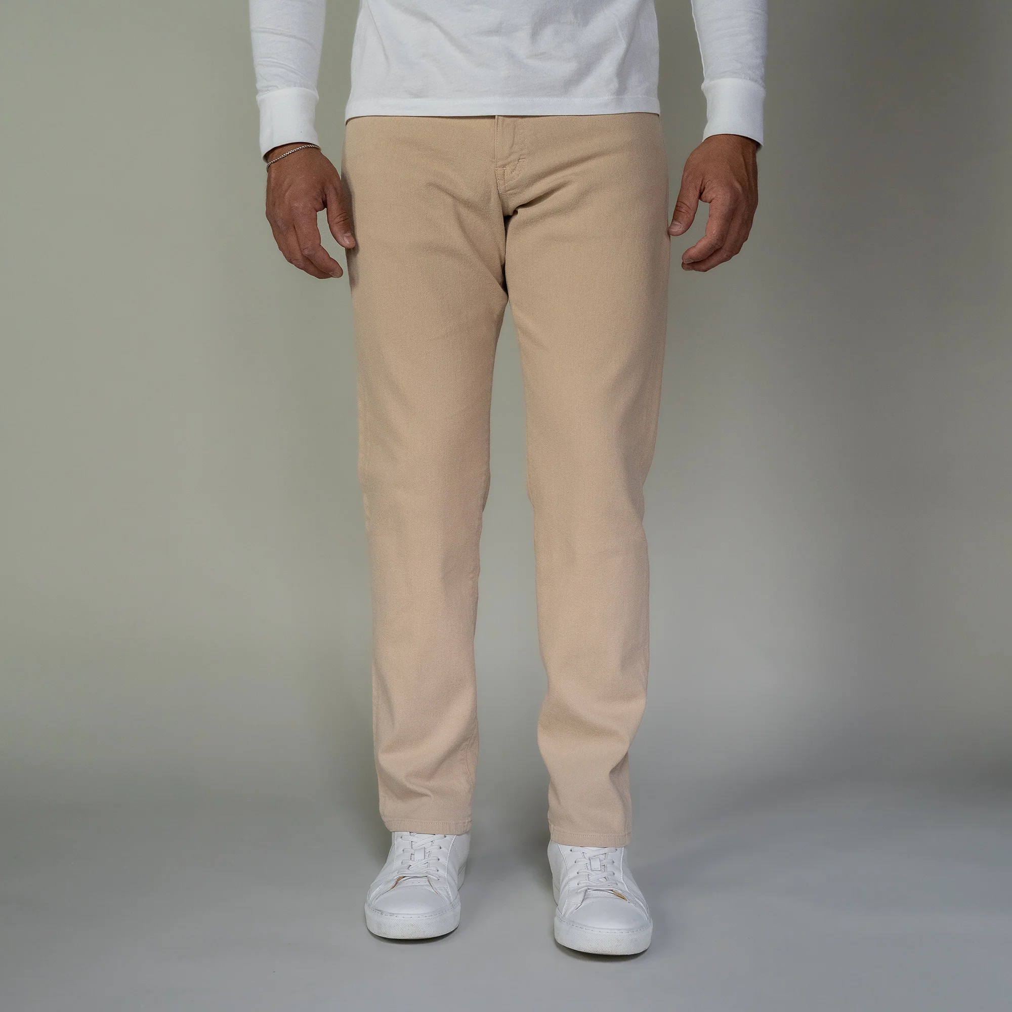 Travel Jeans Slim Fit - Tan - Image 3