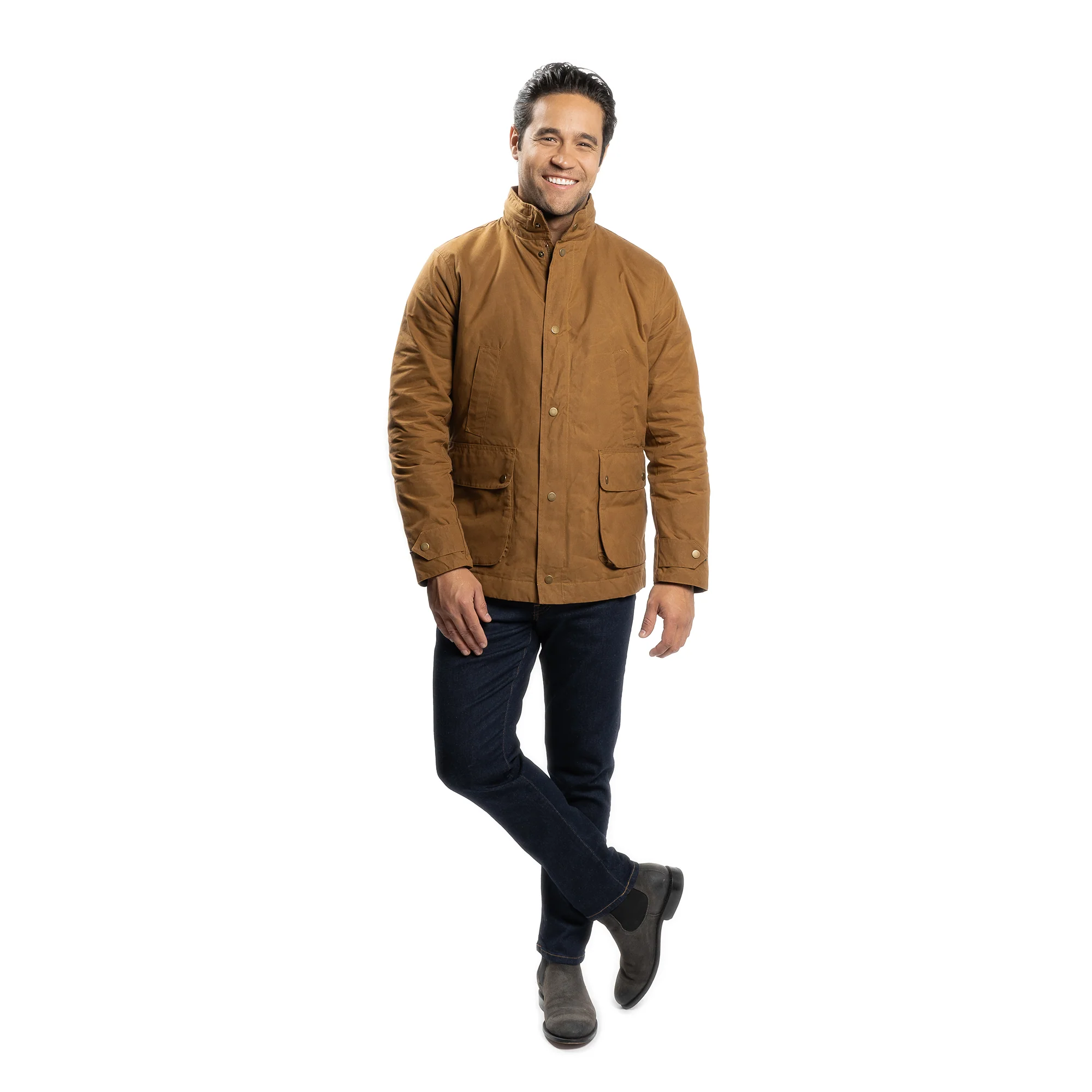 Waxed Jacket - Tobacco - Image 11