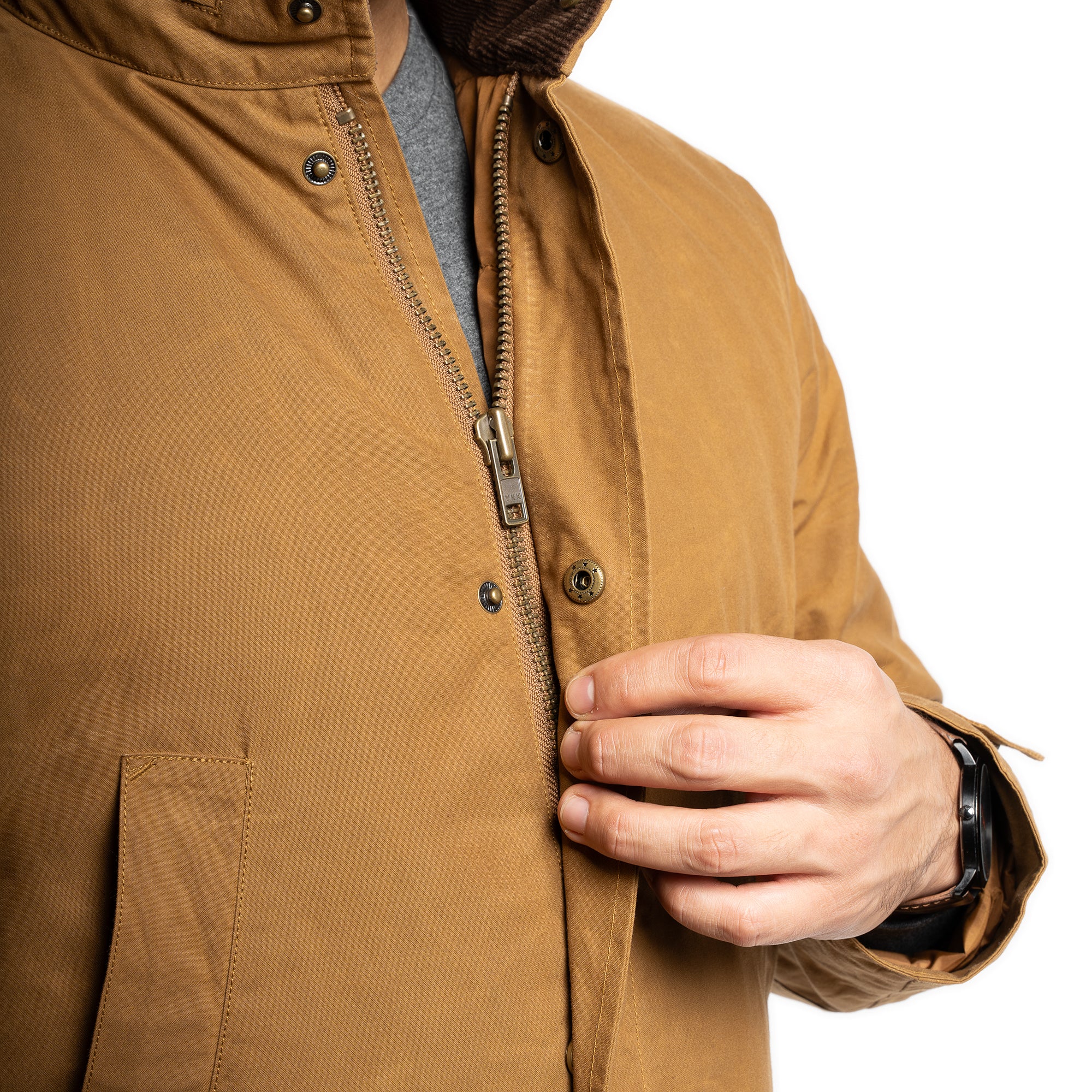 Waxed Jacket - Tobacco - Image 6