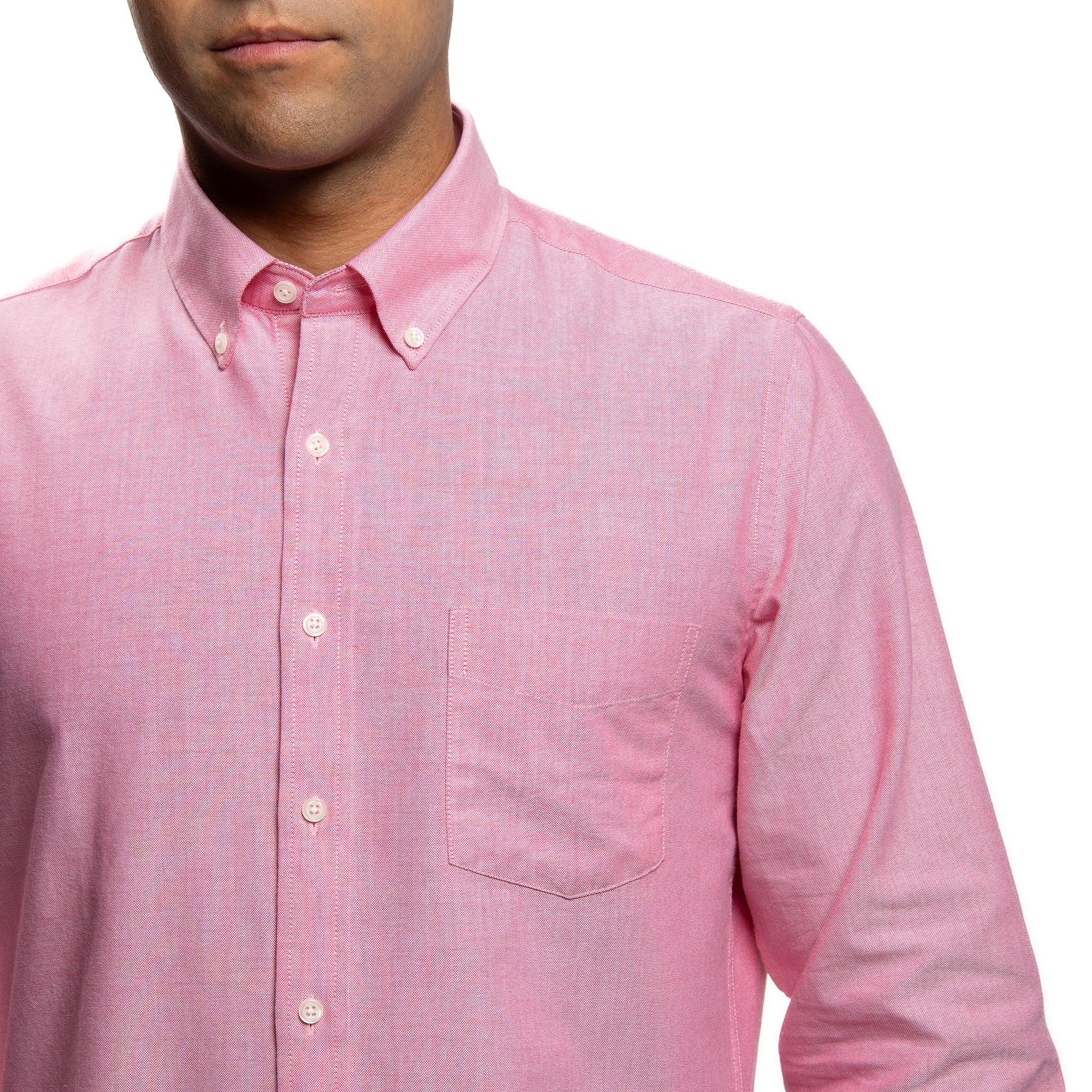 Weekend Oxford Standard Fit - Red - Image 4