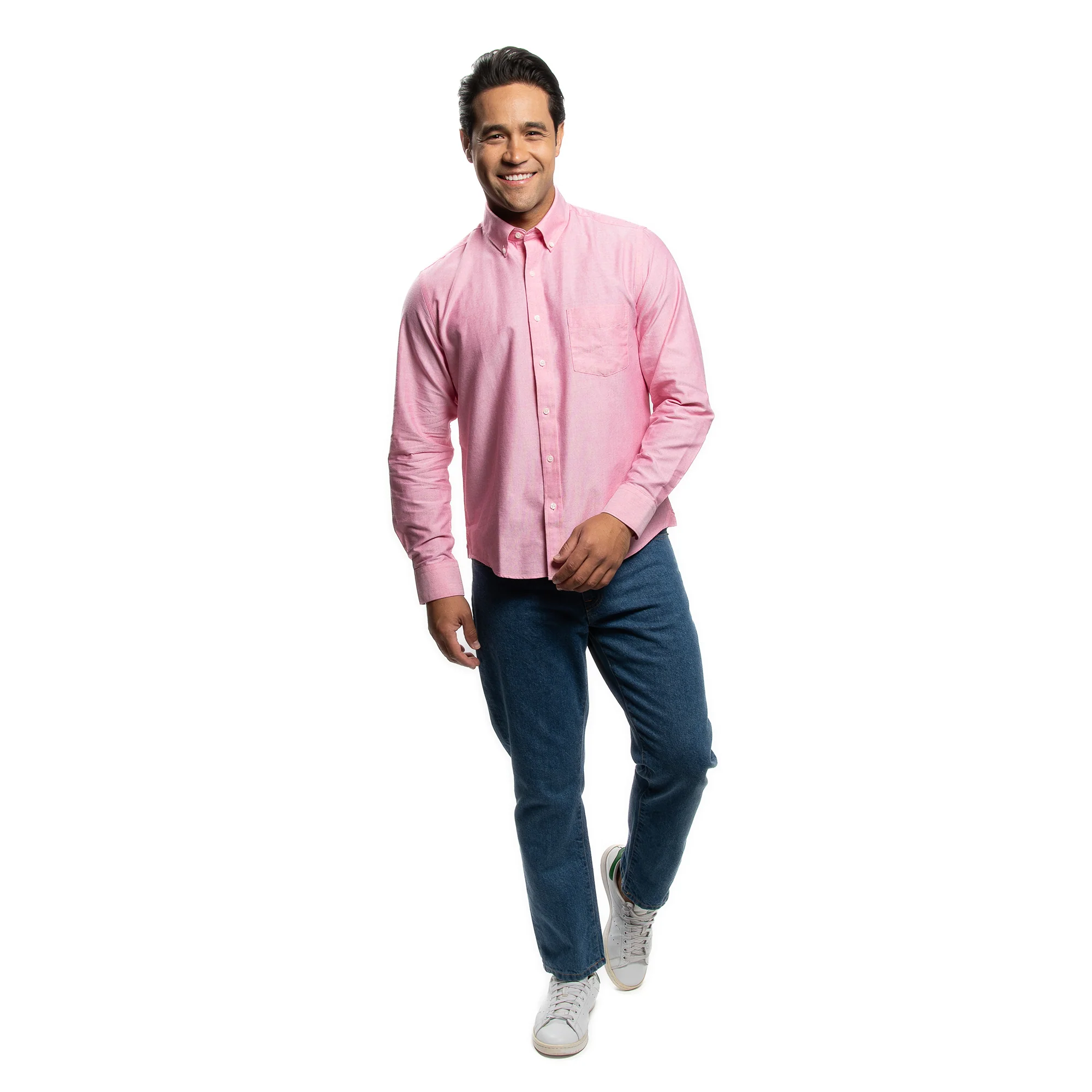 Weekend Oxford Standard Fit - Red - Image 6