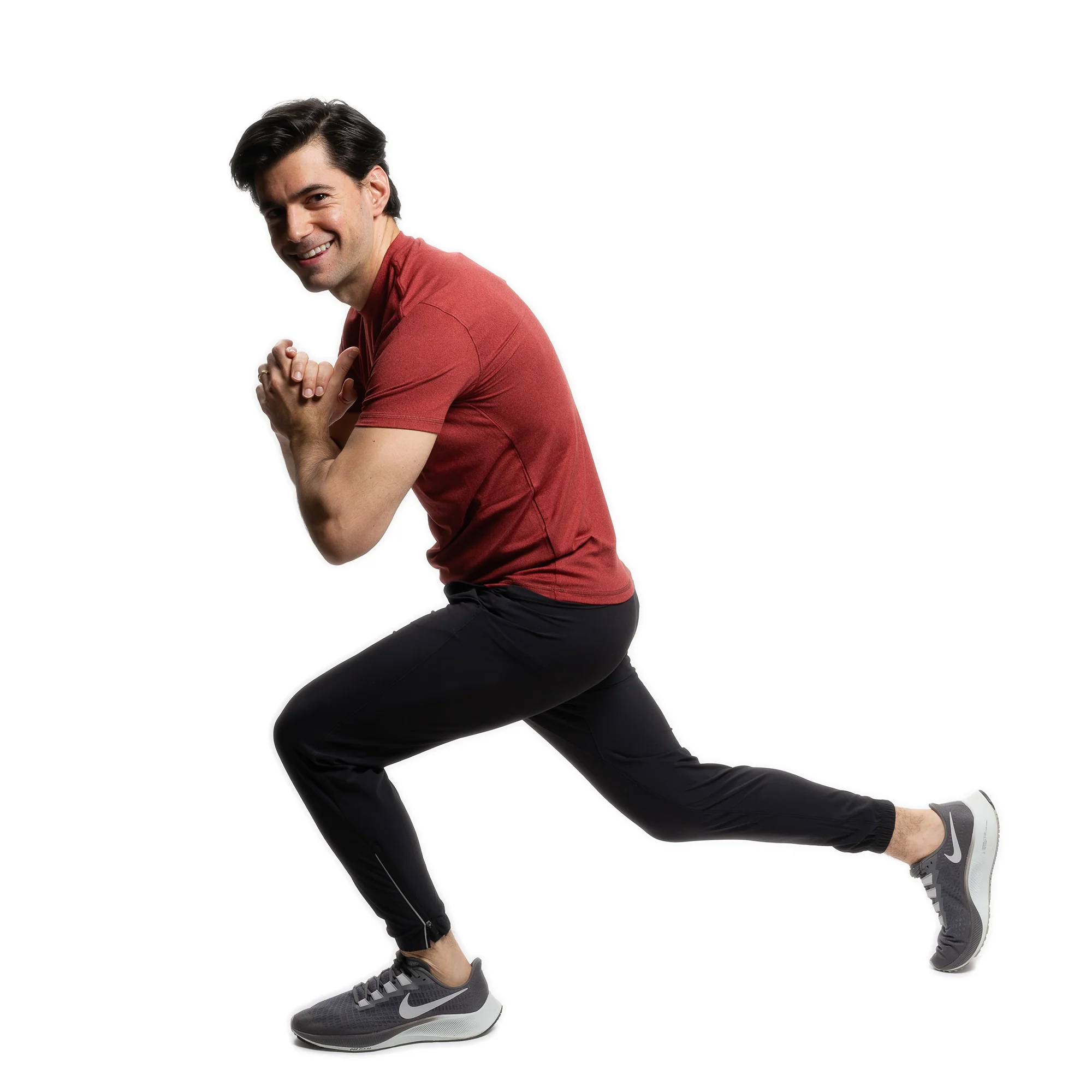Workout Shirt - Burgundy - Image 4