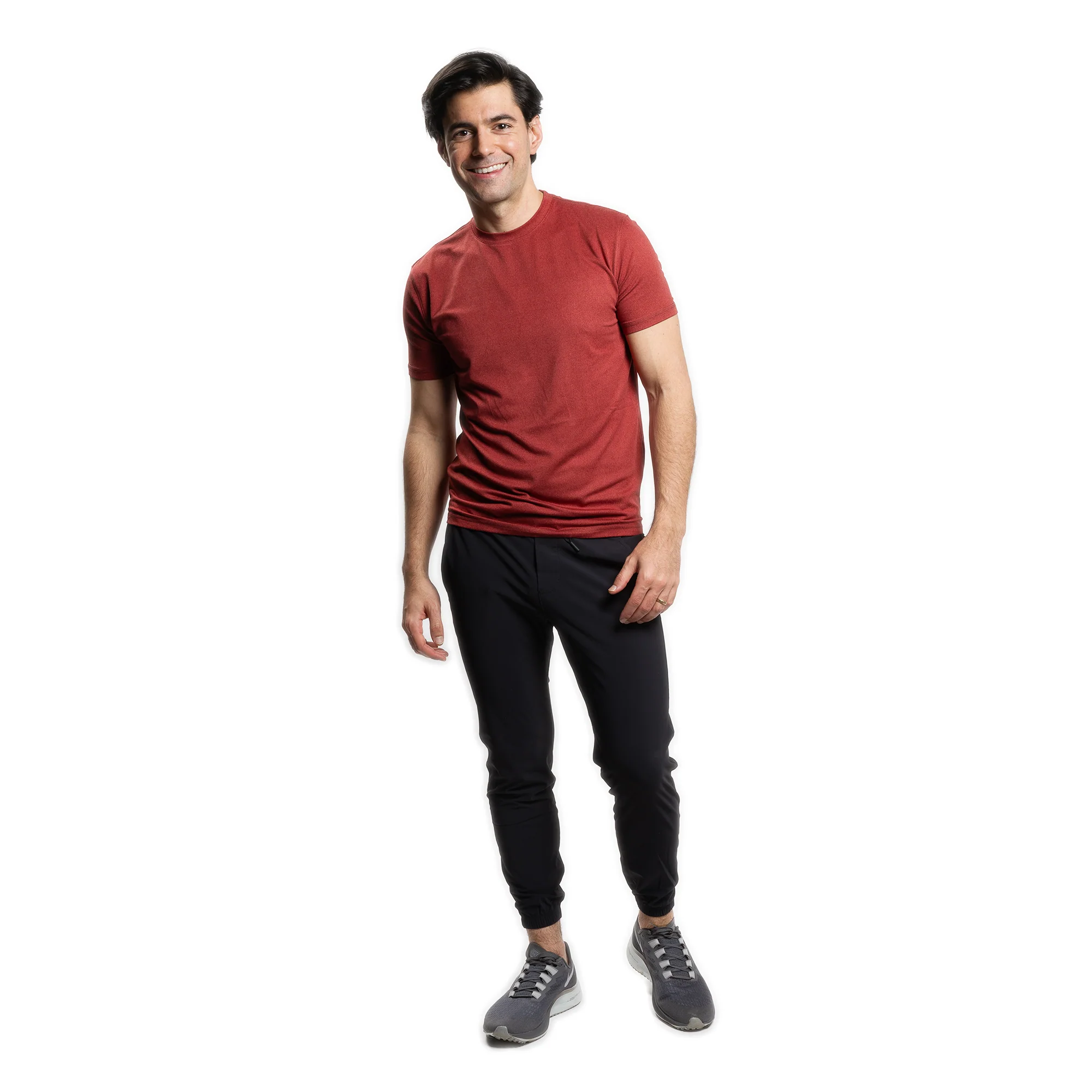 Workout Shirt - Burgundy - Image 5