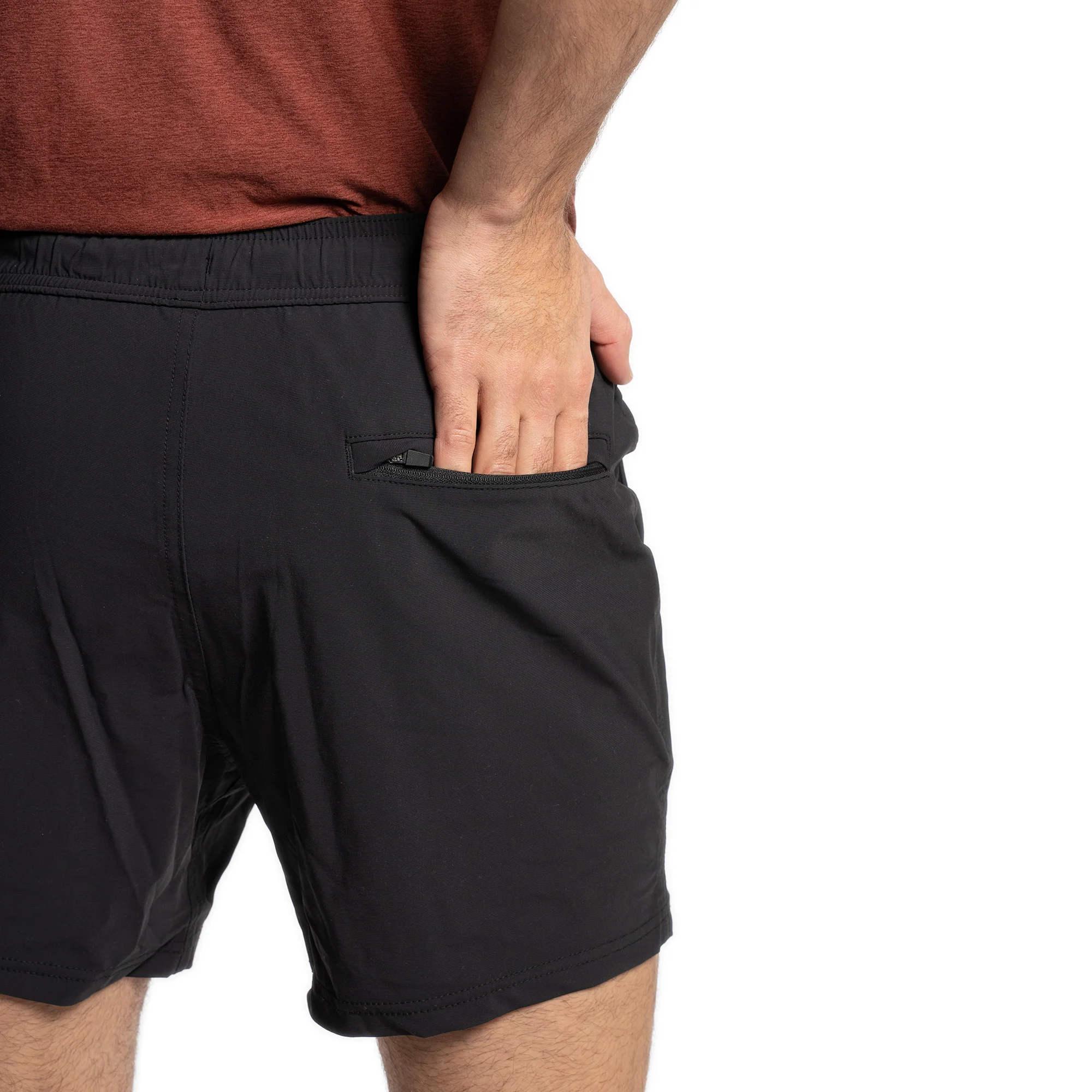 Workout Shorts - Black - Image 5