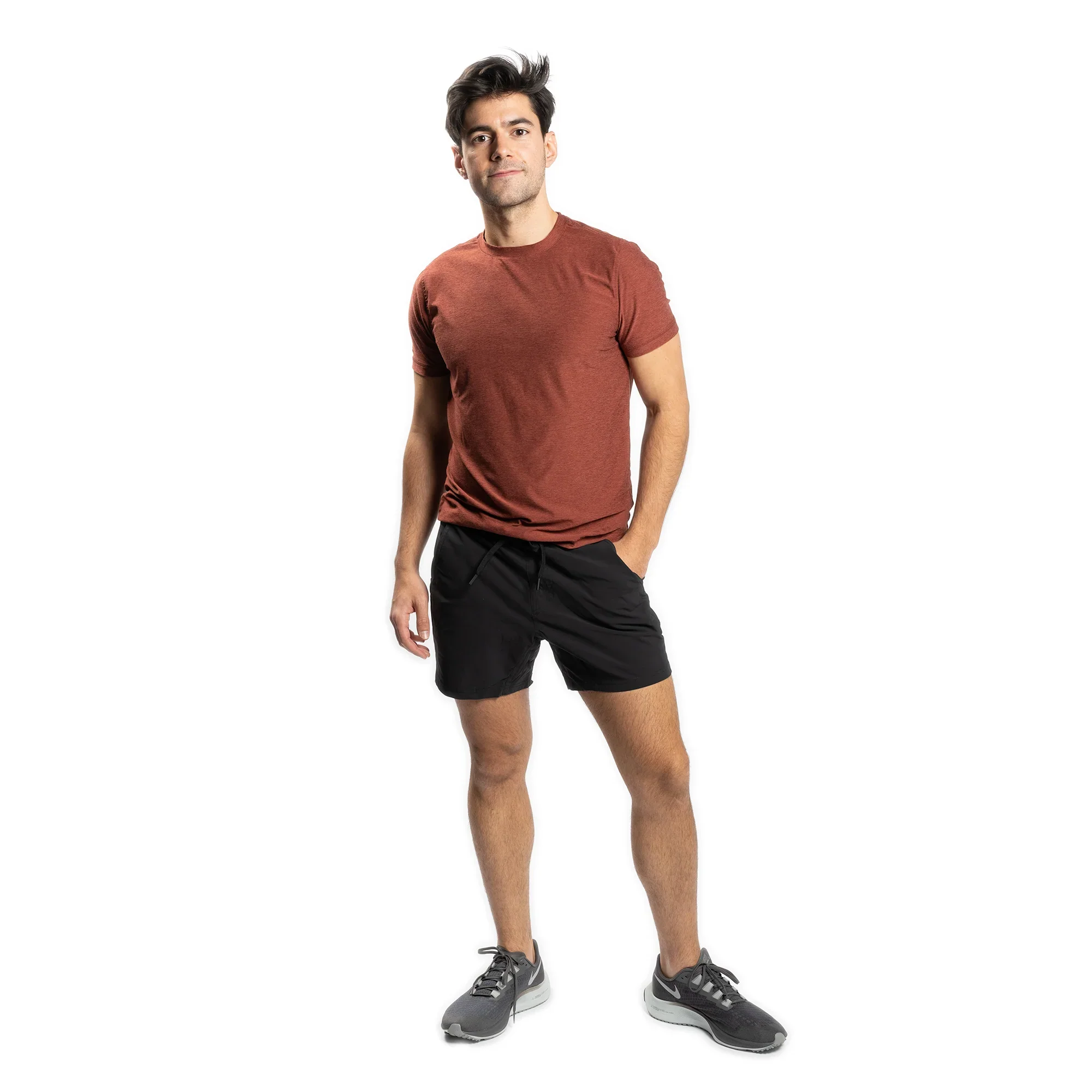 Workout Shorts - Black - Image 6