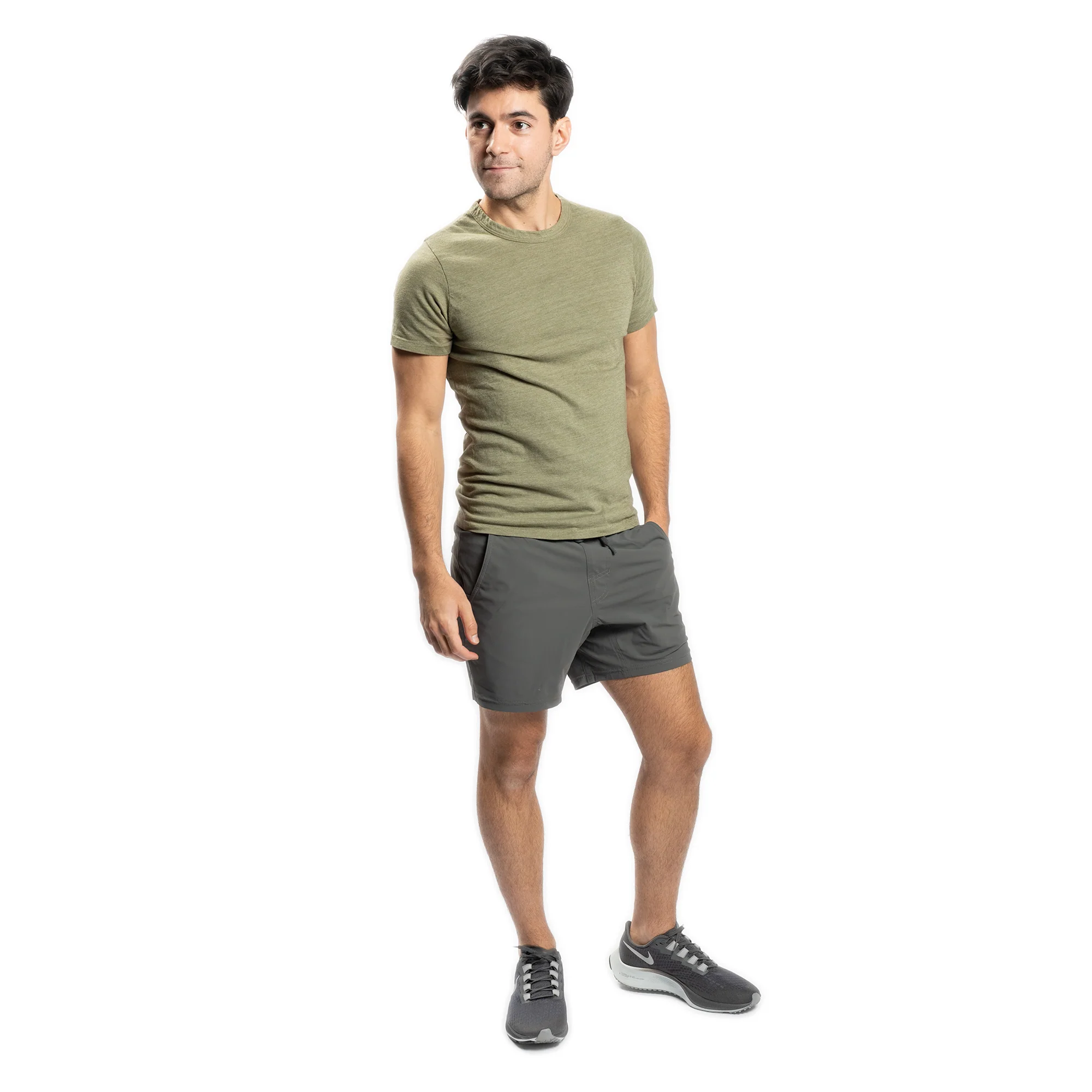 Workout Shorts - Dark Grey - Image 5